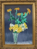 Roses et Jonquilles - HUILE