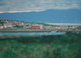 VUE SUR MULLAGHMORE Irlande - HUILE